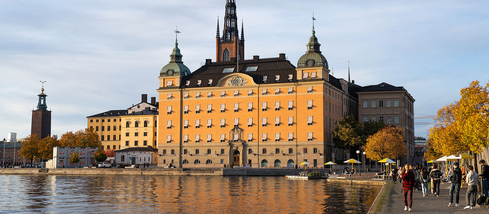 Waterfront view of Stockholm